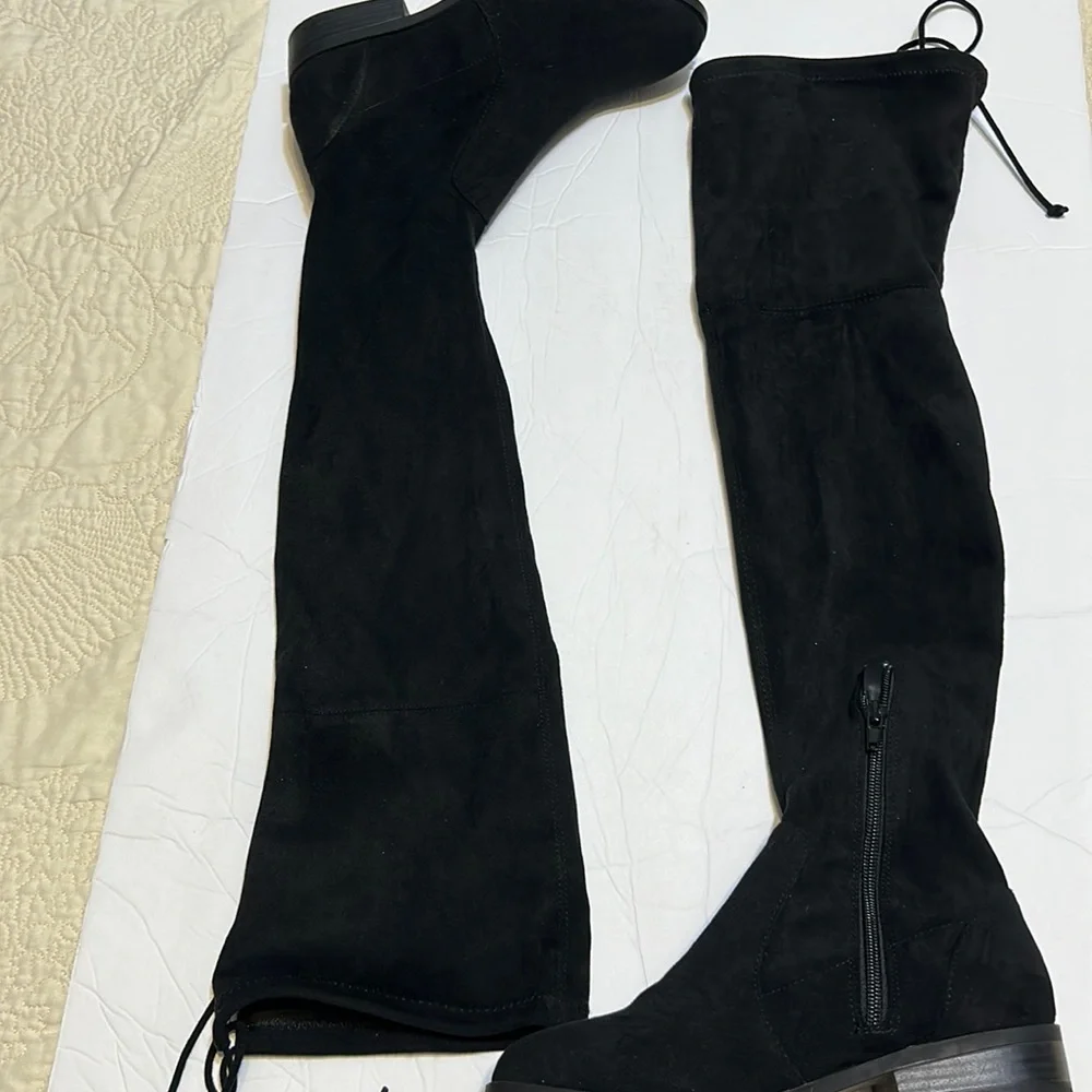Forever 21 over the knee suede boots